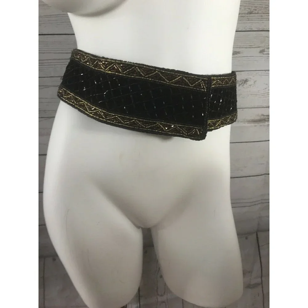 Vintage Christian Dior Ceintures Beaded Belt